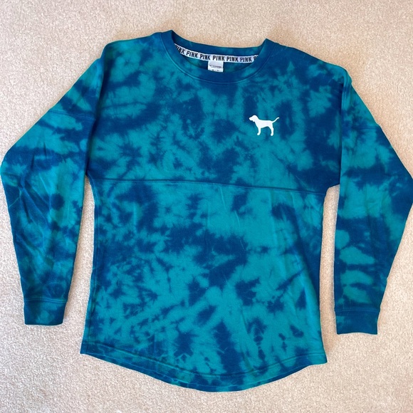 PINK Oversized Sweatshirt Top - Picture 2 of 6